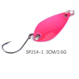 Sequins Lure 26g Single Hook Micro Metal Iron Plate Spoon Type