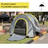 VEVOR Truck Tent 6.5', Truck Bed Tent, Pickup Tent for Full Size Truck, Waterproof Truck Camper, 2-Person Sleeping Capacity, 2 Mesh Windows, Easy To S