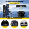 VEVOR 2-3 Person Ice Fishing Shelter Tent, 300D Oxford Fabric Portable Ice Shelter with Pop-up Pull Design, Strong Waterproof and Windproof Ice Fish S