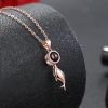 Small Fish Projection Necklace Simple Fashion Temperament Pendant