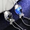Sweater Chain Long Versatile Artificial Crystal Small Fish Pendant Simple Tassel Necklace Female Pendant