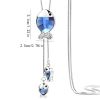 Sweater Chain Long Versatile Artificial Crystal Small Fish Pendant Simple Tassel Necklace Female Pendant